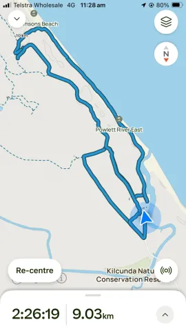 Mouth of Powlett River